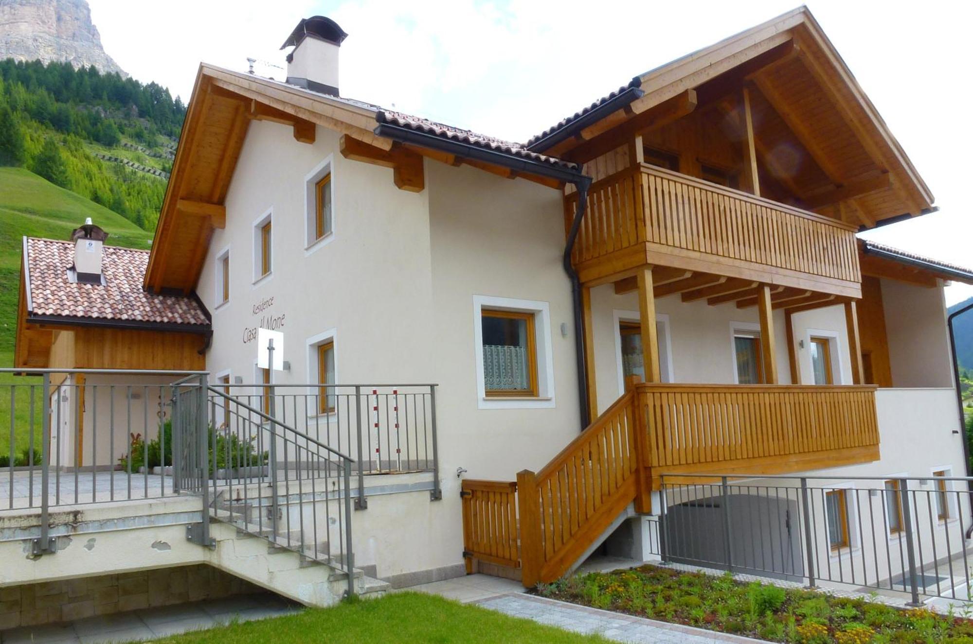 Residence Ciasa Dl Mone Colfosco Eksteriør bilde